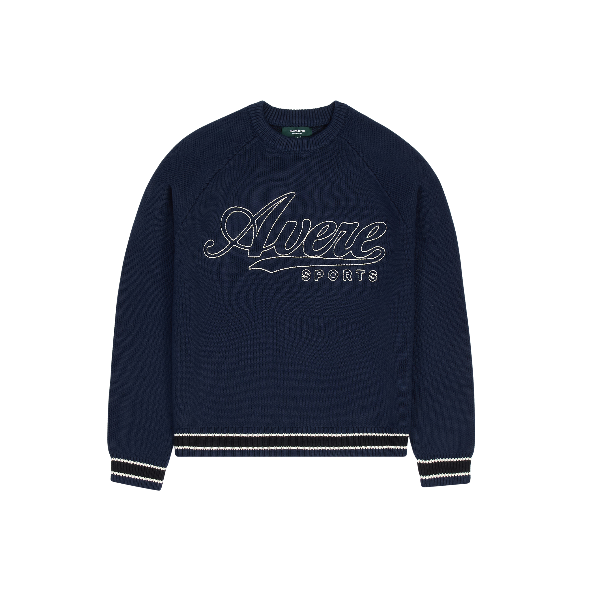 6. Varsity Avere Sport Knit Sweater (Navy)