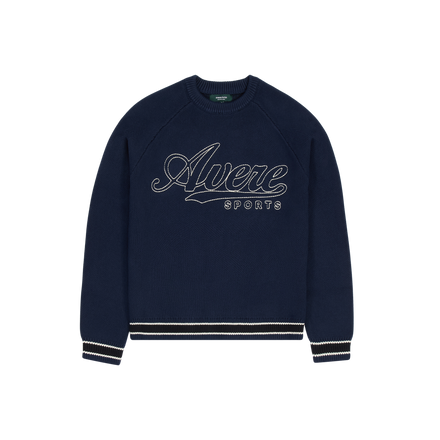 6. Varsity Avere Sport Knit Sweater (Navy)