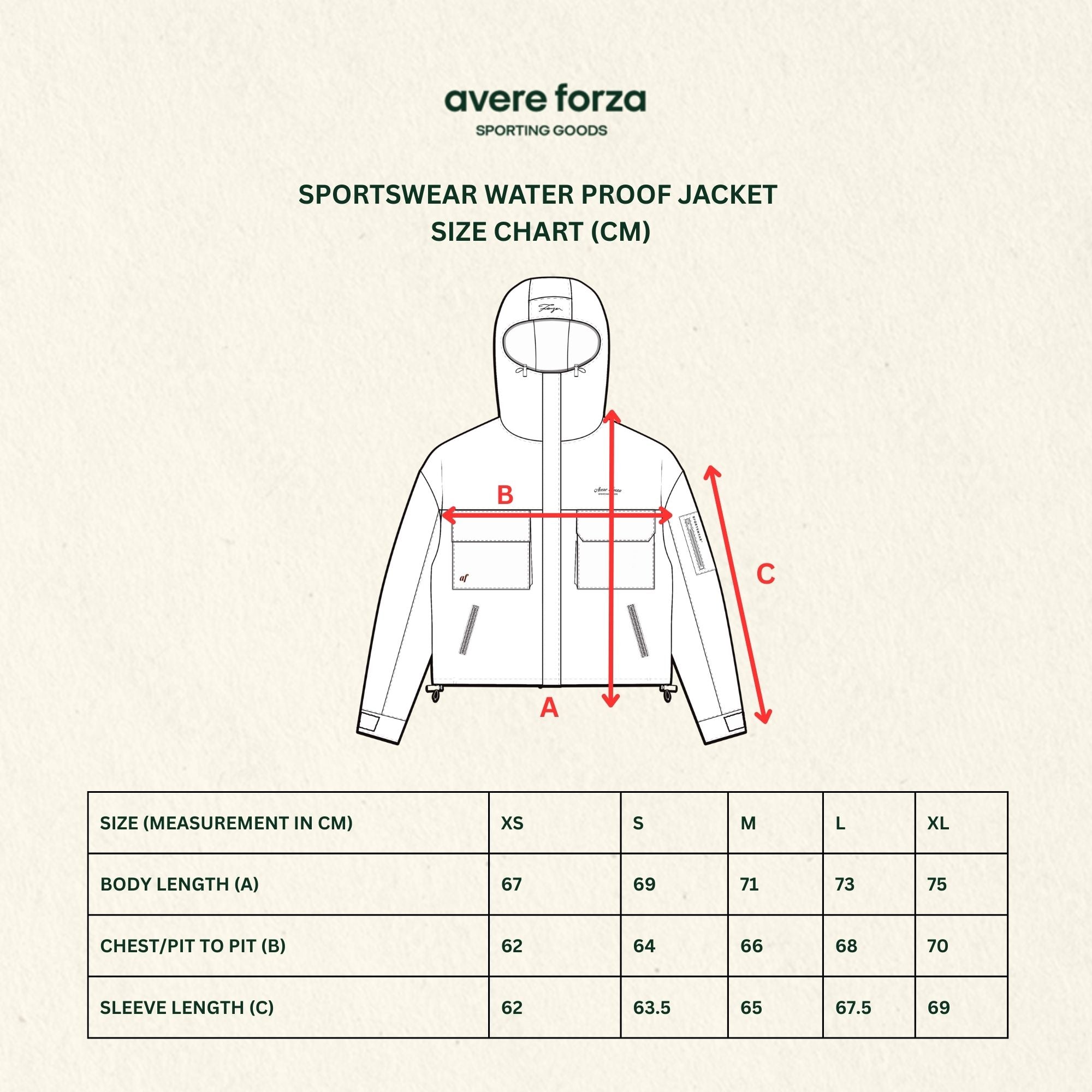 3. SPORTSWEAR Waterproof Jacket